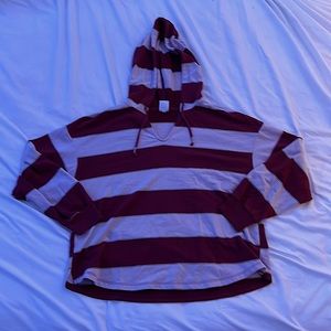 Stripped sweatshirt. Super comfy.